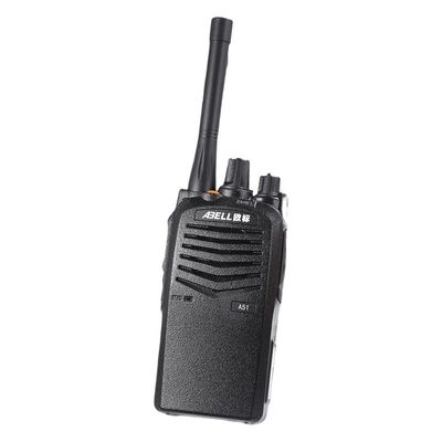 Portée de communication de 0 à 8 km IPX5 Niveau de résistance à l'eau Abell A51 Tdma Dual Time Slot Walkie Talkie