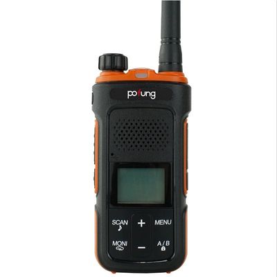 Émetteur sans fil à longue portée Baofeng UV-11 Gmrs noir avec batterie de 2200 mAh