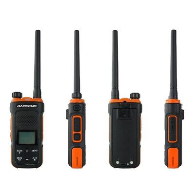 Émetteur sans fil à longue portée Baofeng UV-11 Gmrs noir avec batterie de 2200 mAh