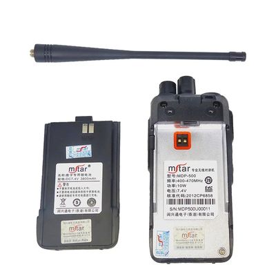Mstar Mdp-500 Walkie Talkie La solution ultime pour une communication sans interférence