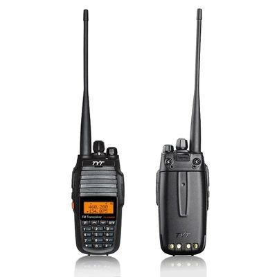 128 canaux de stockage à double bande walkie-talkie pour la randonnée et le camping 127,5 x 61,55 x 43 mm