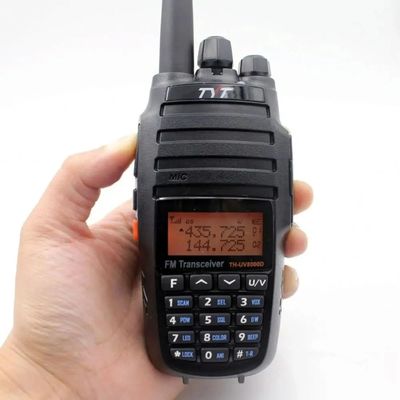 128 canaux de stockage à double bande walkie-talkie pour la randonnée et le camping 127,5 x 61,55 x 43 mm