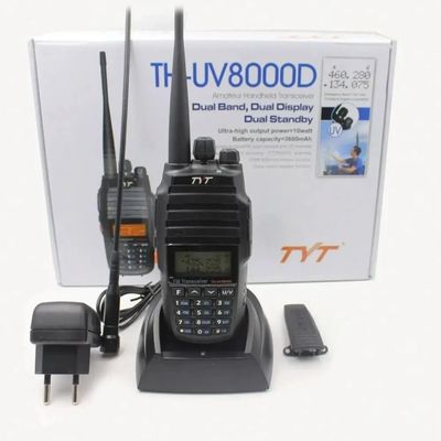 128 canaux de stockage à double bande walkie-talkie pour la randonnée et le camping 127,5 x 61,55 x 43 mm