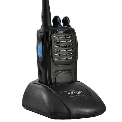 Kirisun PT558d Walkie Talkie avec compatibilité numérique-analogique et portée de conversation de 0 à 10 km