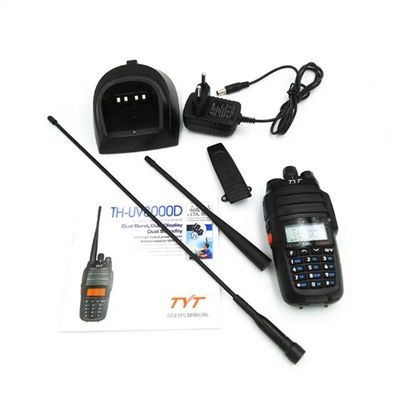Lecteur de radio à double bande VHF UHF léger avec fonction de répétiteur à bande transversale de 10 W