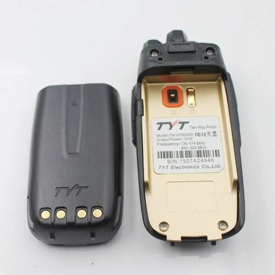 Lecteur de radio à double bande VHF UHF léger avec fonction de répétiteur à bande transversale de 10 W