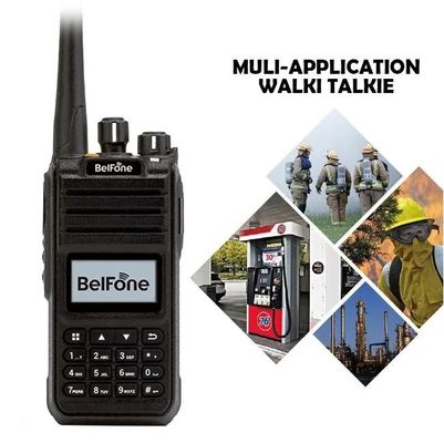 Bellphone noir Bf-Td515 VHF UHF Radio longue portée 5W Portable sans fil à deux voies Commercial
