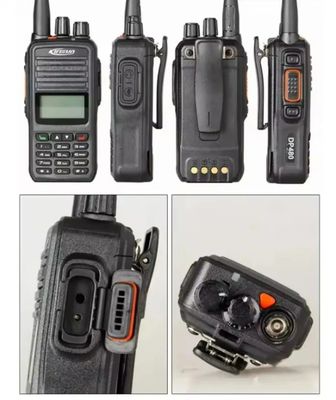 136 à 174 MHz/400 à 470 MHz Plage de fréquences Réseau portable DMR droit pour besoins professionnels
