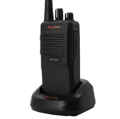 EVX-C31 Interphone analogique numérique portable à double usage avec batterie Li-on et autre puissance de sortie