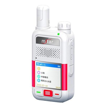 5G Full Netcom Walkie Talkie Mstar T5a avec prévisions météo GPS 128 canaux de stockage