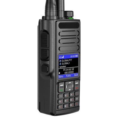 4G Walkie-Talkie en mode double avec carte SIM Radio bidirectionnelle de portée mondiale UHF/VHF Smartphones Jm-T350 En 2024