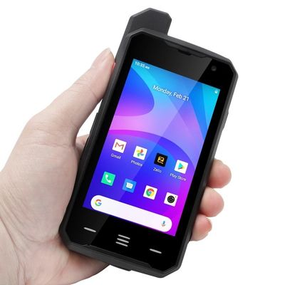 Black Uniwa F101 4 pouces écran tactile Zello IP65 étanche Poc Radio 4G Android Walkie Talkie avec NFC et le bouton Sos En 2024