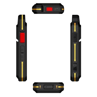 Black Uniwa F101 4 pouces écran tactile Zello IP65 étanche Poc Radio 4G Android Walkie Talkie avec NFC et le bouton Sos En 2024