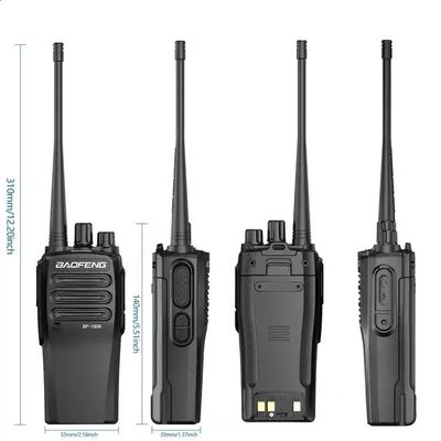 138*61*38MM Baofeng Bf-1909 10W UHF Ham Radio Intercom Transceiver de type C Walkie Talkie
