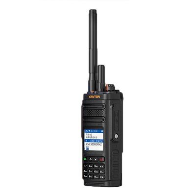 Réseau public Walkie Talkie Yanton T-X780 en double mode avec fonction d'alarme 194g Noir
