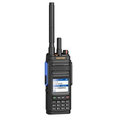 Réseau public Walkie Talkie Yanton T-X780 en double mode avec fonction d'alarme 194g Noir