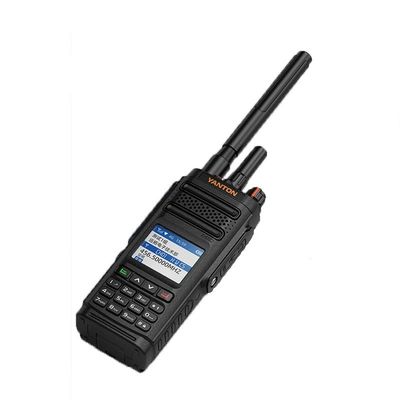 Réseau public Walkie Talkie Yanton T-X780 en double mode avec fonction d'alarme 194g Noir