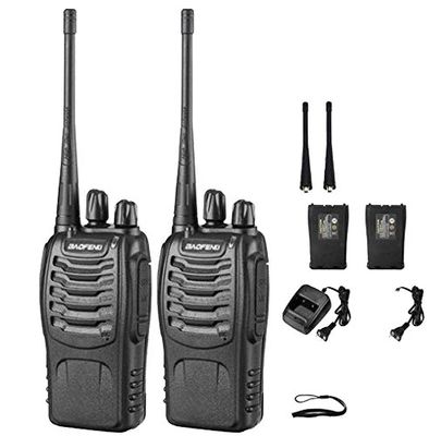 400-470 MHz UHF Portable portable à deux voies radio walkie-talkie avec une portée de 0-50 km