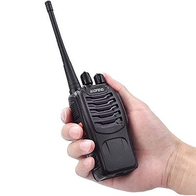 400-470 MHz UHF Portable portable à deux voies radio walkie-talkie avec une portée de 0-50 km