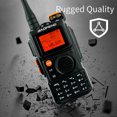 Longue portée Full Band UV-K6 Type-C Charge Walkie Talkie avec une batterie standard de 1400 MAH