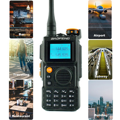 Longue portée Full Band UV-K6 Type-C Charge Walkie Talkie avec une batterie standard de 1400 MAH