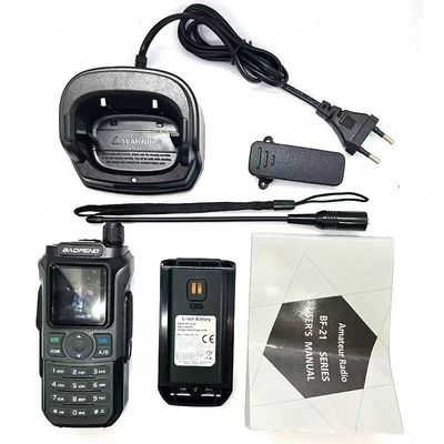 Baofeng UV-21 WalkieTalkie Radio portable avec batterie standard de type C et 1400 MAH