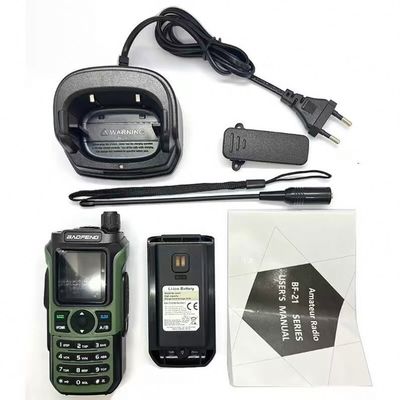 Baofeng UV-21 WalkieTalkie Radio portable avec batterie standard de type C et 1400 MAH