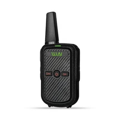 1 à 3 km de portée de communication KD-C1 Portable UHF Walkie Talkie Mini Portable 2W Radio bidirectionnelle