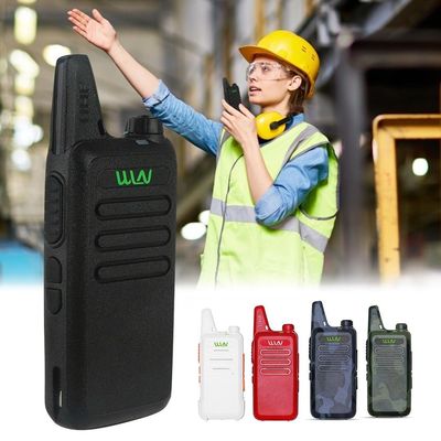 3W WLN KDC1 UHF400-470MHz KD-C1 Mini Walkie Talkie Radio avec une capacité de batterie de 1500mAh