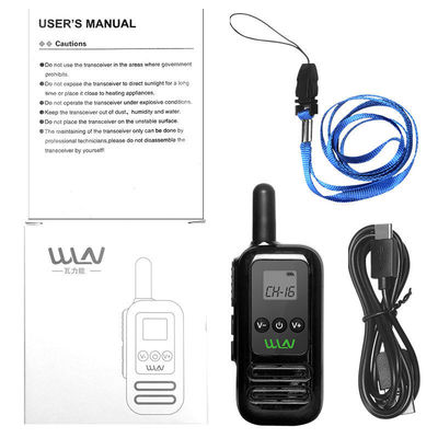 Le WLN KD-C90 mini noir portable DMR Walkie Talkie La communication à longue distance est facilité