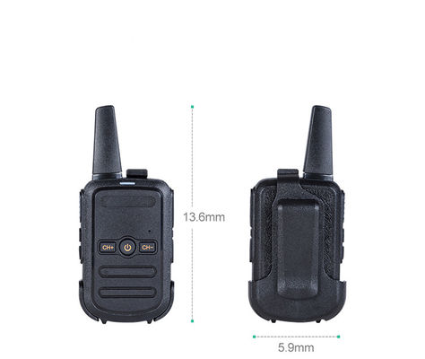 Communication sans fil de poche KD-C10 OEM/ODM Mini Walkie Talkie UHF400-480MHz 16CH