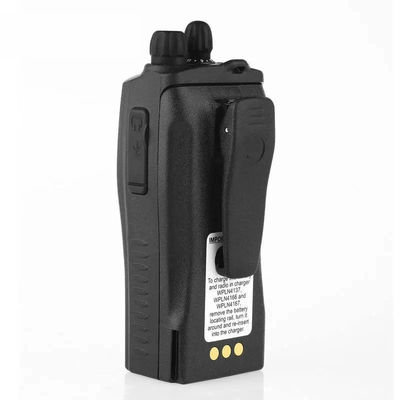 Radio numérique UHF/VHF Walkie Talkie portatif avec batterie lithium-ion et portée de conversation de 5 à 10 km