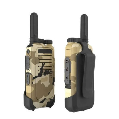 Dual band jambon coloré portable walkie-talkie 400-470mhz 16 canaux 3.7v portable portable 3-6km