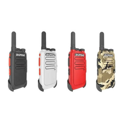 Dual band jambon coloré portable walkie-talkie 400-470mhz 16 canaux 3.7v portable portable 3-6km