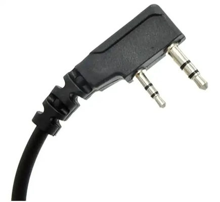 1 à 3 km de portée Wireless Portable Walkie Talkie avec poids noir 268g et fonctionnement facile