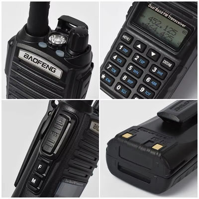 265g BAOFENG UV-82 Dual Band Dual Display Dual Walkie Talkie en attente pour les professionnels
