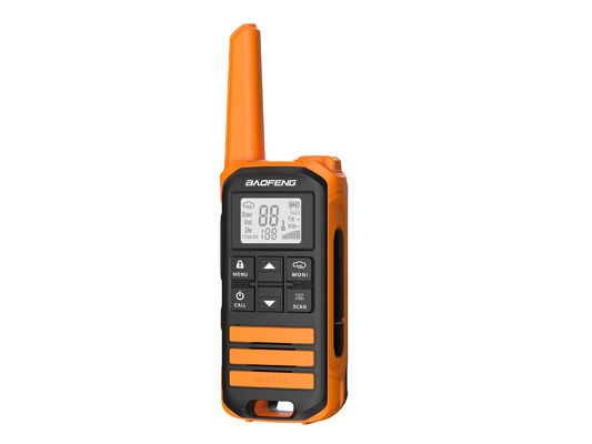 Mini walkie-talkie portatif de type terminal avec plage de fréquences 136-174/403-527 MHz