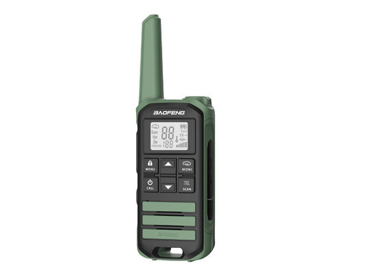 Mini walkie-talkie portatif de type terminal avec plage de fréquences 136-174/403-527 MHz