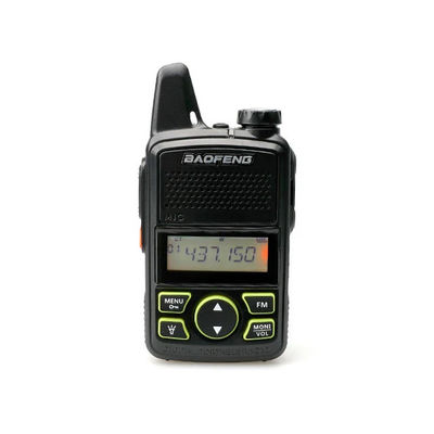 Mini portable portable à double bande walkie-talkie avec puissance de sortie de 5W et fonction VOX