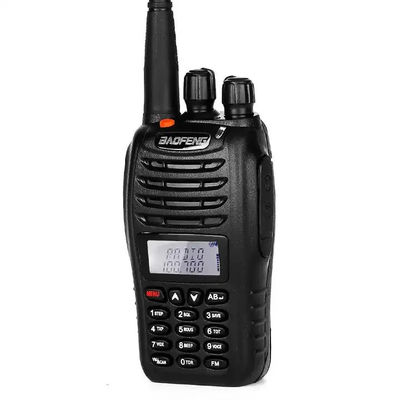 VOX fonction double bande VHF UHF Ham Walkie Talkie pour la communication sans fil portable