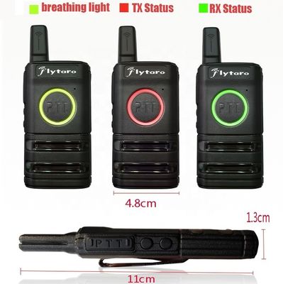 GMRS Walkie Talkie MINI Communication sans fil portatif UHF 400 à 480 MHz VHF 110*48*13 mm
