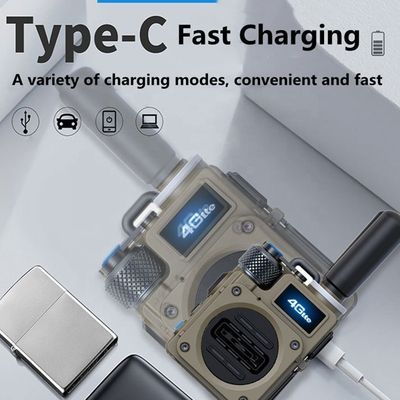400-470 Carte Sim à portée de fréquence Walkie-Talkies pour téléphones portables GSM à longue portée