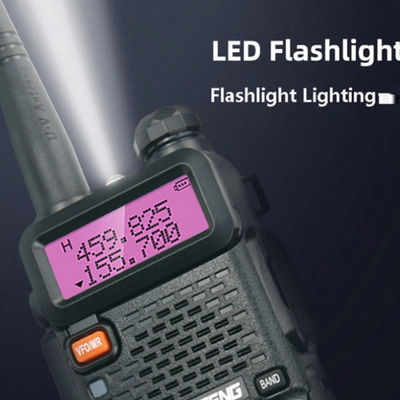 128 canaux Baofeng UV-5R Walkie-Talkie résistant à l'eau 5-10KM portée VHF UHF fréquence