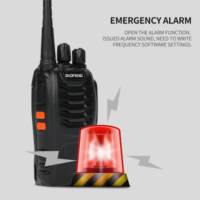 BF888S Radio bidirectionnelle 5W Puissance de sortie 400-470MHZ Fréquence et type de terminal portatif