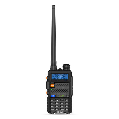 283.4g Walkie Talkie à longue portée KD-UV1 à double bande UHF400-470MHz VHF136-174MHz