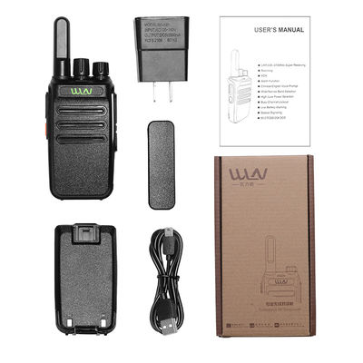 WLN KD-C110 Walkie Talkie Temps de veille long et puissance de sortie pour une communication fluide