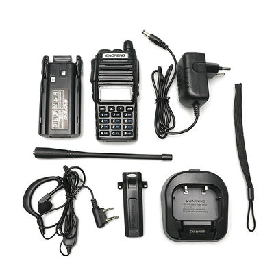 220g Noir UV82 8W BAOFENG Dual Band 2 Way Walkie Talkie UV-82 et la radio la plus vendue