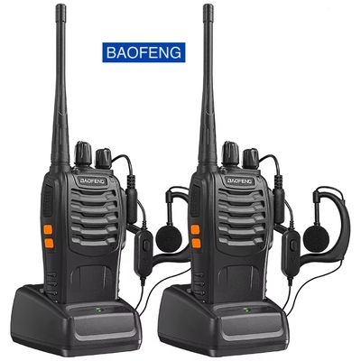 BF-888S Baofeng 5W Walkie Talkie avec une capacité de batterie de 1500 mAh et un type de fréquence UHF