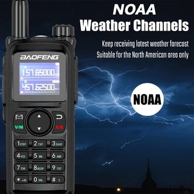 1-10KM portée de parole Baofeng UV-28L 10W Tri-Band Intercom USB-C Chargeur radio portable CB