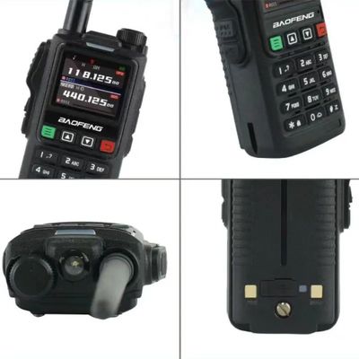 Baofeng UV18 Private Mold Quad Band Walkie Talkie pour la communication UHF VHF à longue portée